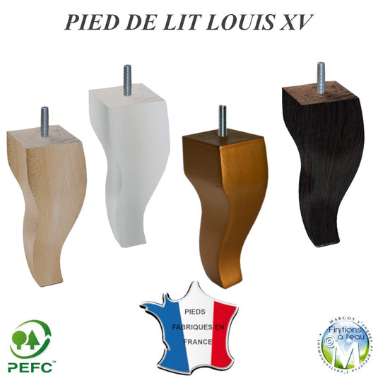 Pied de lit Louis XV