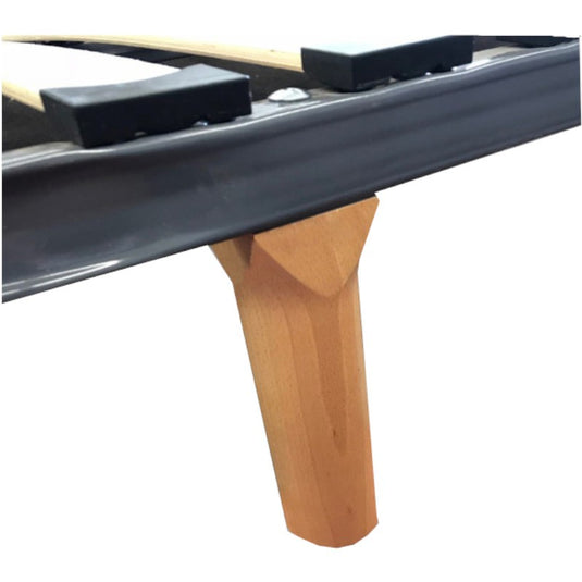 Pied cadre à lattes fixation verticale 22 cm