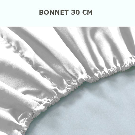 PROTEGE MATELAS - DRAP HOUSSE 2 en 1 imperméable - Mash