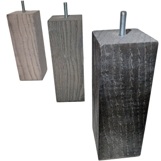 Pied de lit bois hêtre hauteur 17 cm section 60 mm La Boutique des Proprios