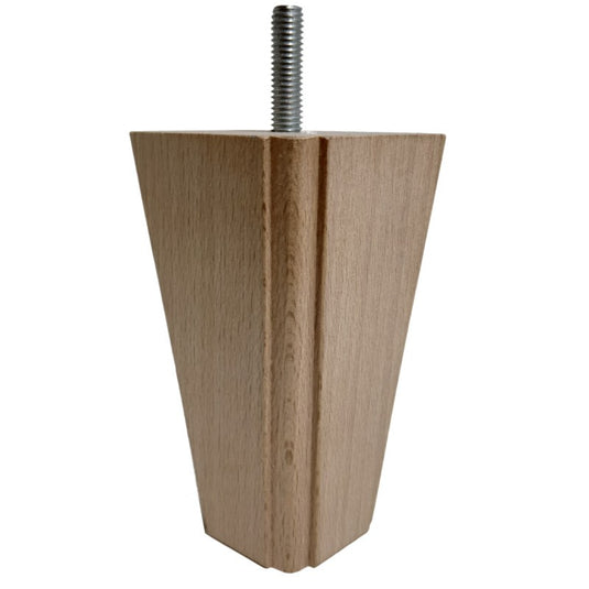 PIED DE MEUBLE CONIQUE RAINURE