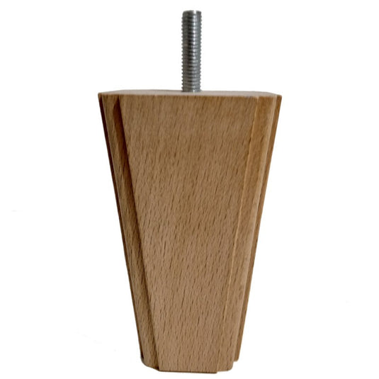 PIED DE MEUBLE CONIQUE RAINURE