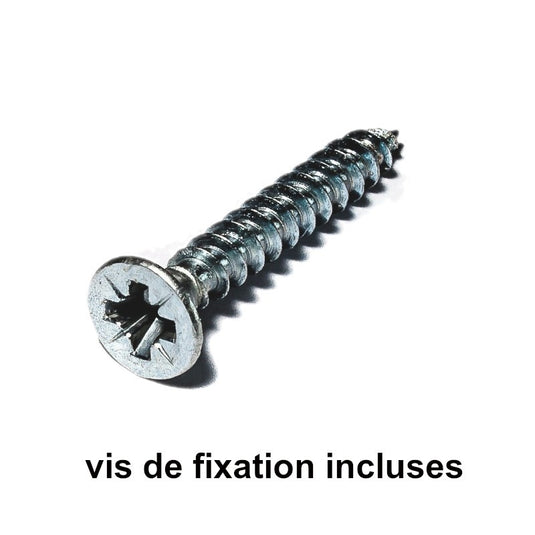 Glissière d'adaptation pour tête de lit par jeu de 2