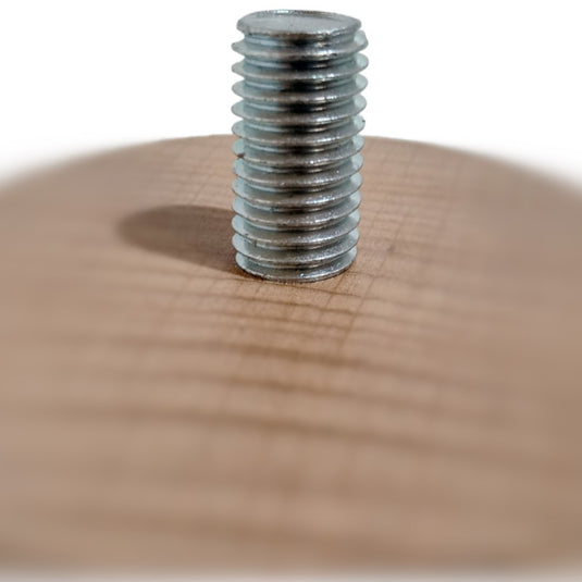 Pied en bois cylindrique pour Mobilier