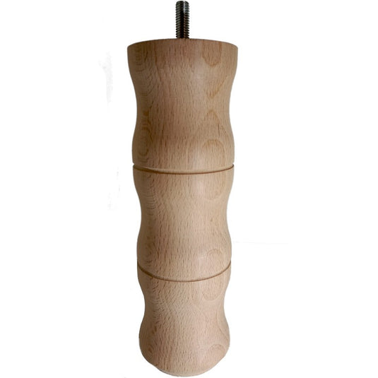 Pieds de lit 17 cm Bambou