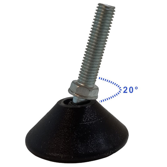 Patin pied meuble et lit réglable orientable