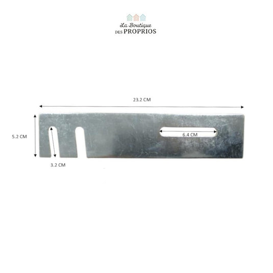 Platine de liaison pour literie