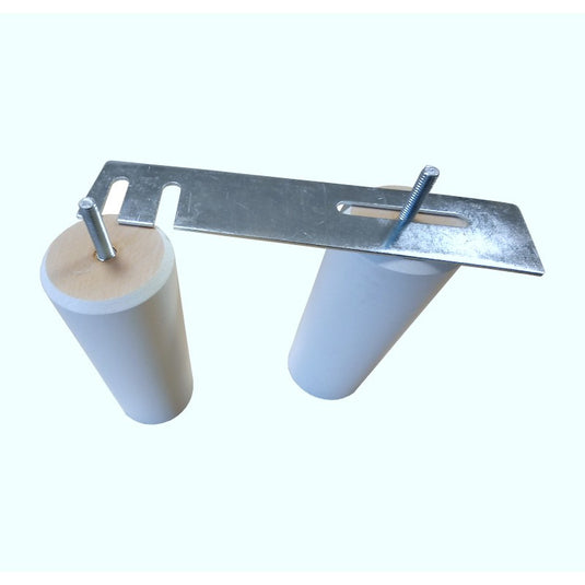 Platine métal pour lier 2 sommiers tapissier