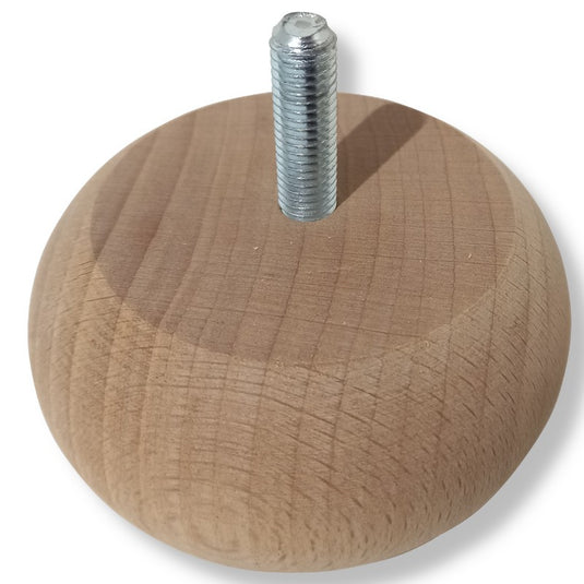Pied meuble boule diam 90 mm