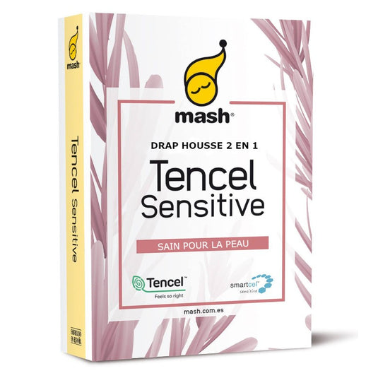 PROTEGE MATELAS - DRAP HOUSSE 2 en 1 imperméable - Mash