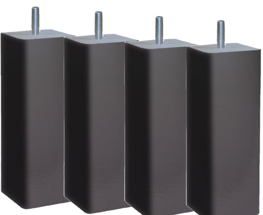 Jeu de 4 pieds forme Carré coloris gris taupe La Boutique des Proprios