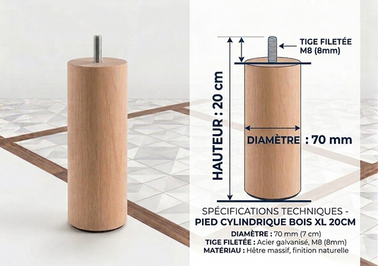 Pieds de lit de 20 cm : Le guide ultime pour maximiser votre rangement sous le lit