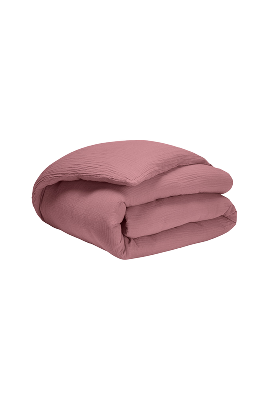 Housse de couette gaze de coton Tendresse - Essix
