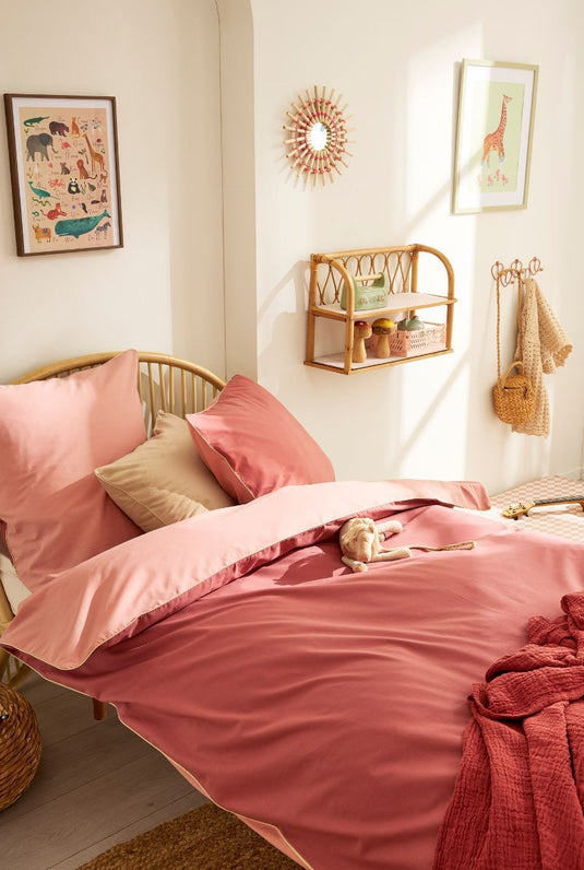 Housse de couette en coton bicolore - Essix