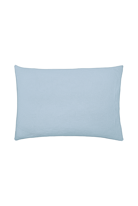Taie d'oreiller gaze de coton unie "Tendresse" - Essix