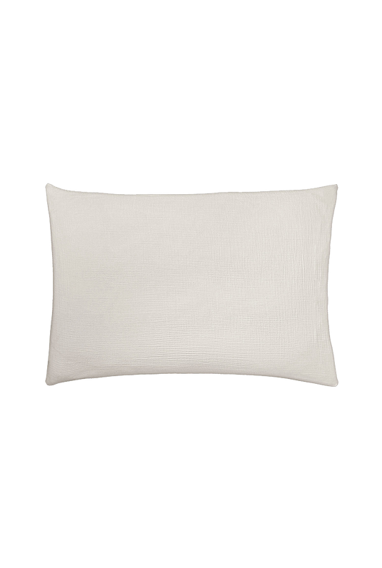 Taie d'oreiller gaze de coton unie "Tendresse" - Essix