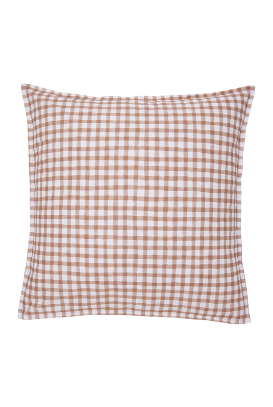 Housse de couette percale Vichy Essix - Fabrication française